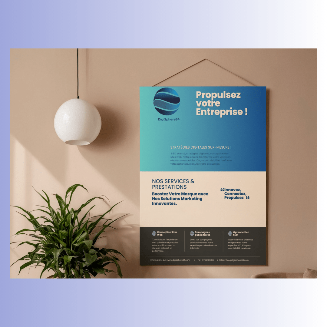 affiche digisphere marketing